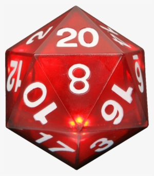 D20 Vector Critical - D20 Critical Hit Die