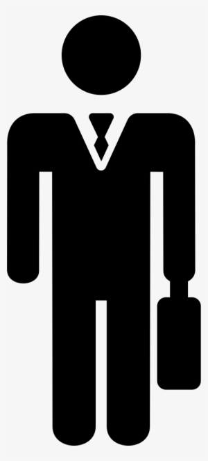 Png File Svg - Businessman Black Icon Png