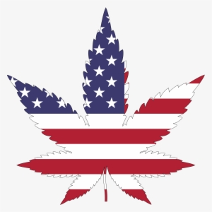 Marijuana Will Soon Be A Big Concern At The U - Marijuana Leaf American Flag