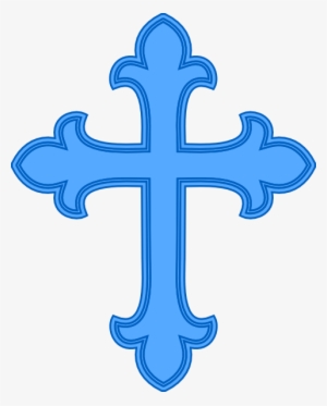 Bautismo Cruz Azul Clip Art - Baptism Cross