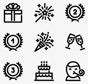 Birthday - Icon Tropical Vector