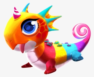 Candy Dragon Baby - Portable Network Graphics