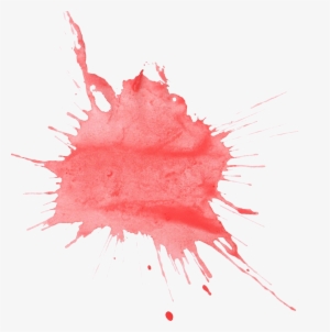 21 Red Watercolor Splatter