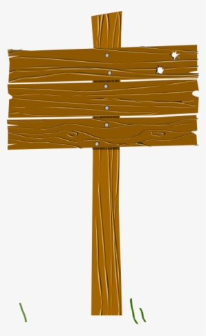 Banner Black And White Library Clip Art At Clker Com - Wood Sign Clipart Png