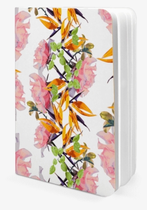 Dailyobjects Lush Watercolor Florals A5 Notebook Plain - Bouquet