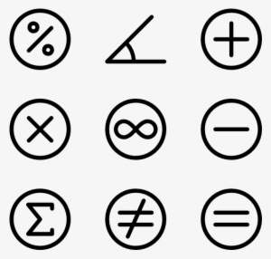 Maths Symbols - Emotion Icons