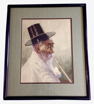 Campbell, Watercolor Painting, Korean Man With Ceremonial - Korean Man Painting