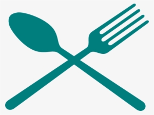 Fork And Spoon Cross Clip Art At Clker - Spoon And Fork Clipart Png