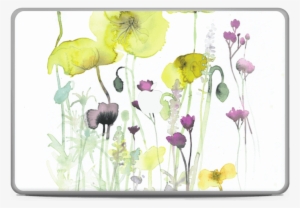 Painted Yellow Flowers - Flower