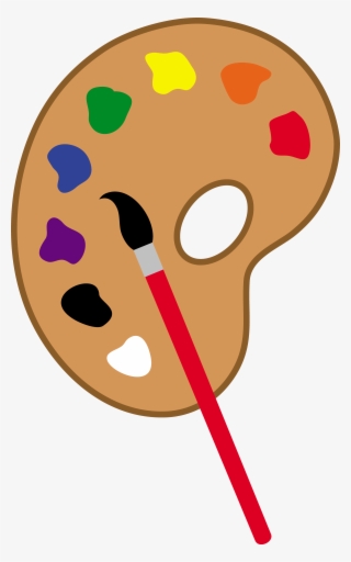 Png Freeuse Library Image Clipartix - Paintbrush And Paint Clipart