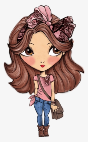 Cartoon Girl Fashion - Cartoon Girl Transparent