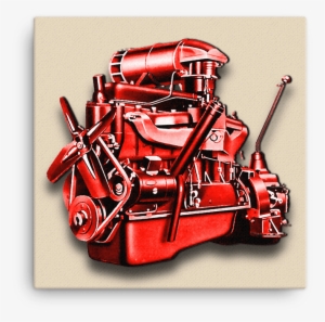 Honeycomb Car - Blue Engine - Tote Bags