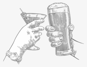 Cocktail Drawing At Getdrawings Com Free For - Cocktail Drawing Png