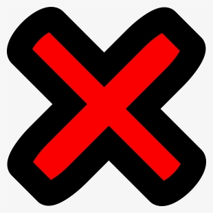 Cross Out Clipart Clip Art Library - Tick And A Cross