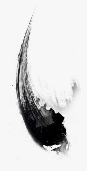 This Graphics Is Ink Mountain River Painting Transparent - 素材 笔墨