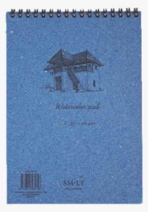 For More Information - Sm.lt Ab-35ts Authentic Line A4 Watercolour Pad - Natural