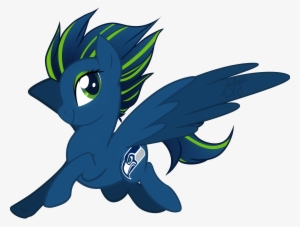 Seahawks Pony - My Little Pony Seahawks