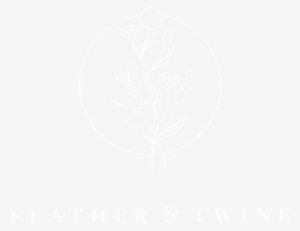 Photographers Feather & Twine - Transparent Background Instagram White Png