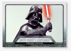 2016 Star Wars Evolution Darth Vader's Lightsaber Evolution - Darth Vader's Lightsaber