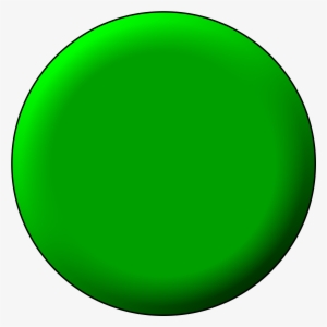 Green Button Png - Green Ball Clip Art
