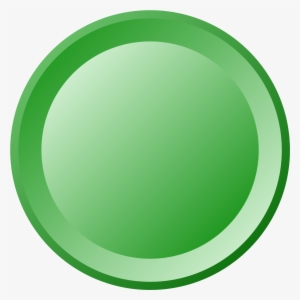Open - Green Round Png