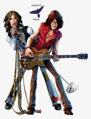 Rock Band Png Photos - Joe Perry Guitar Hero