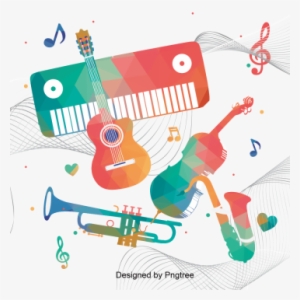 Cartoon Non Mainstream Musical Instrument Music, Non - Music