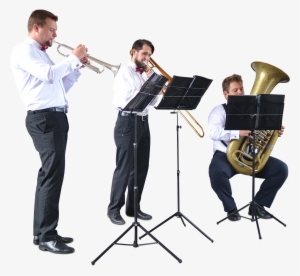 Trumpet Music Orchestra,brass Band By Mrcutout - Music People Cutouts