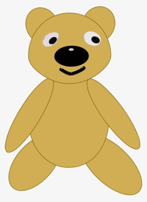 Teddy Bear - Brown Teddy Bear, Shower Curtain