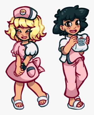 Every Day I Thank Pokemon Sm For Giving Me Nurse Ash - Digital Art