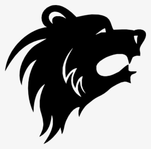 Grizzly Bear Art Silhouette Alaska Peninsula Brown - Alaska Peninsula Brown Bear