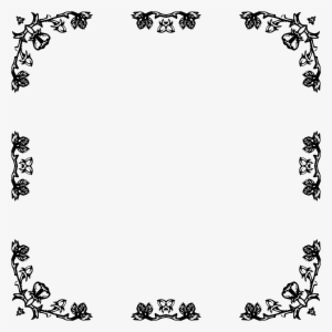 Graphic Library Picture Frames Clip Art Frame Transprent - Halloween Border Clipart Black And White