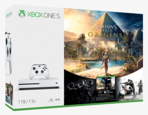 The Bundle Also Includes A 1-month Xbox Game Pass, - Xbox One S Assassin's Creed Bundle