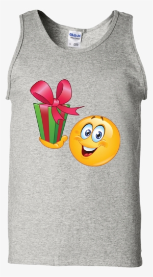 Funny Christmas Emoji T Shirt G220 Gildan 100% Cotton