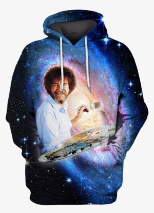 3d Bob Ross Artist Galaxy Joy Of Painting Tshirt - Artist
