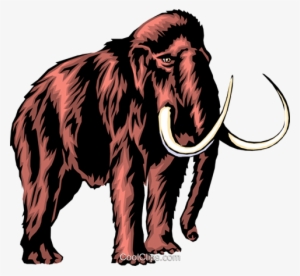Mammoth Royalty Free Vector Clip Art Illustration Anim0293 - Mammoth Clip Art