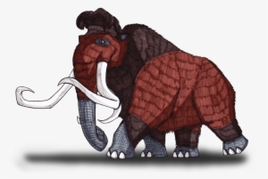 If Manny Was In Skyrim - Manny Mammoth Drawing