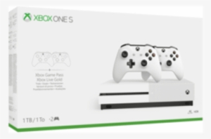 Xbox One S 1tb Console Two Controller Bundle For X - Xbox One S Two Controller Bundle