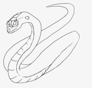 Year Of The Snake Lineart By Vesterex On Clipart Library - Line Art