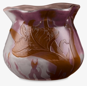 Emile Gallé Cameo Vase - Vase