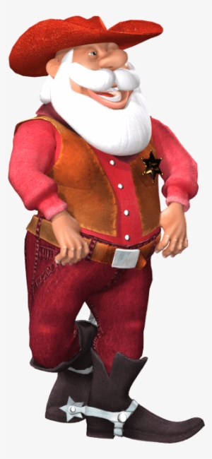 Wild West Santa - Poser