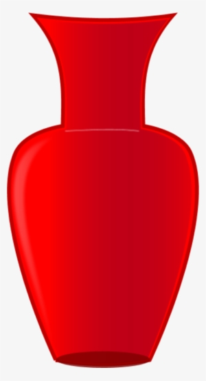 Red Vase - Vase Clip Art Png