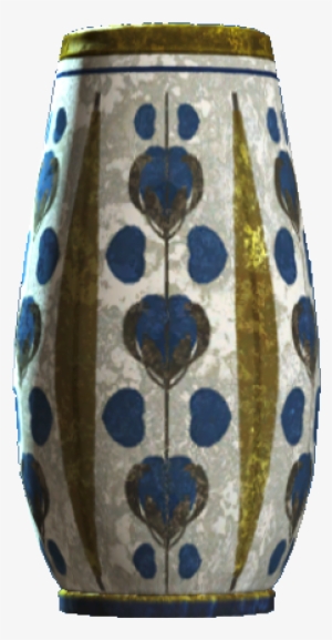 Empty Floral Rounded Vase - Portable Network Graphics