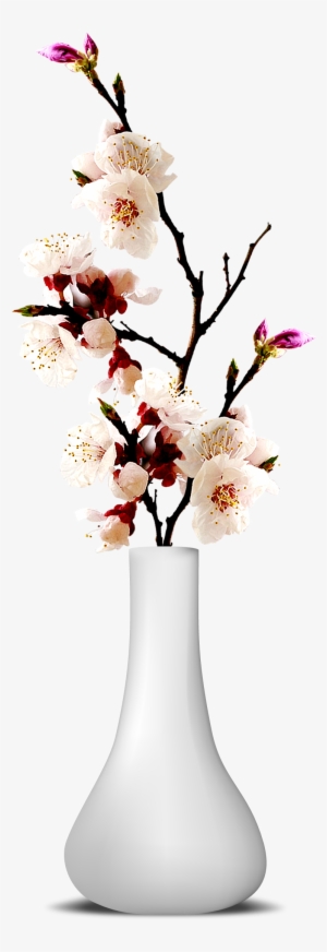 Flower Vase Png Transparent Image - Vase And Flower Png