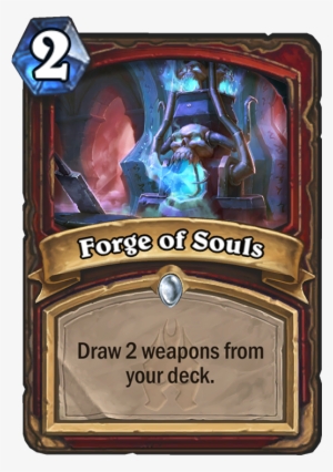 Forge Of Souls Card - Curse Of Weakness Hearthstone