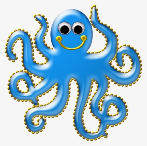 Jpg Freeuse Stock Forgetmenot Publicat De Eu Ciresica - Мультяшный Осьминог На Прозрачном Фоне