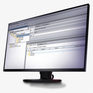 Woody Outgest Transfers Sequences And Clip From Avid - Computer Monitor