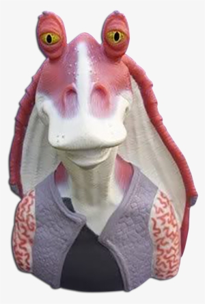 Front Of The Star Wars Episode 1 Jar Jar Binks Piggy - Jar Jar Binks