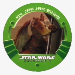 Star Wars Episode 1 14-jar - Jar Jar Binks Pog