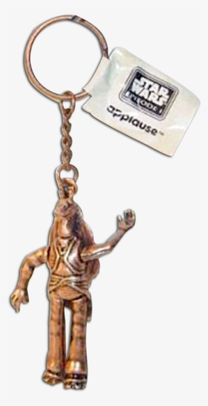 Star Wars Collectible Metal Key Chain Jar Jar Binks - Club Penguin